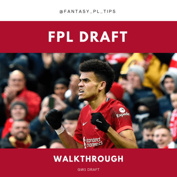 FPL draft walkthrough