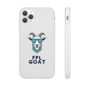 FPL GOAT white iphone case